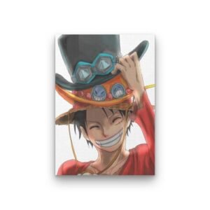 Tableau Mural Décoratif forex - one-piece-monkey-d-luffy-hat