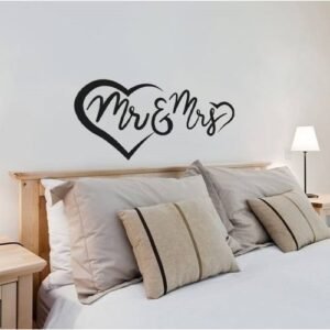 Autocollant Sticker mural Mr and Mrs