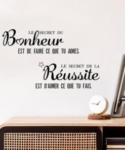 Autocollant Sticker mural Bonheur Réussite Secret