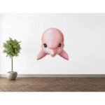 Sticker Autocollant Dauphin mignon 3D 1 Sticker Autocollant Dauphin mignon 3D 1