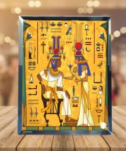 Cadre photo en verre - Egyptien