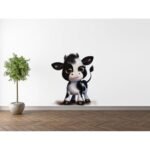 Sticker Autocollant vache mignonne 3D 1 Sticker Autocollant vache mignonne 3D 1