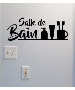 Sticker Autocollant Salle de bain