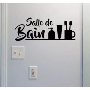 Sticker Autocollant Salle de bain