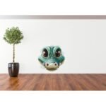 Sticker Autocollant Crocodile mignon 3D 1 Sticker Autocollant Crocodile mignon 3D 1