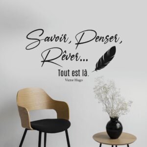 Citation Savoir, Penser, Rêver... Tout est là