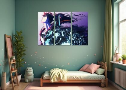 Tableau mural 3 pièces Solo leveling