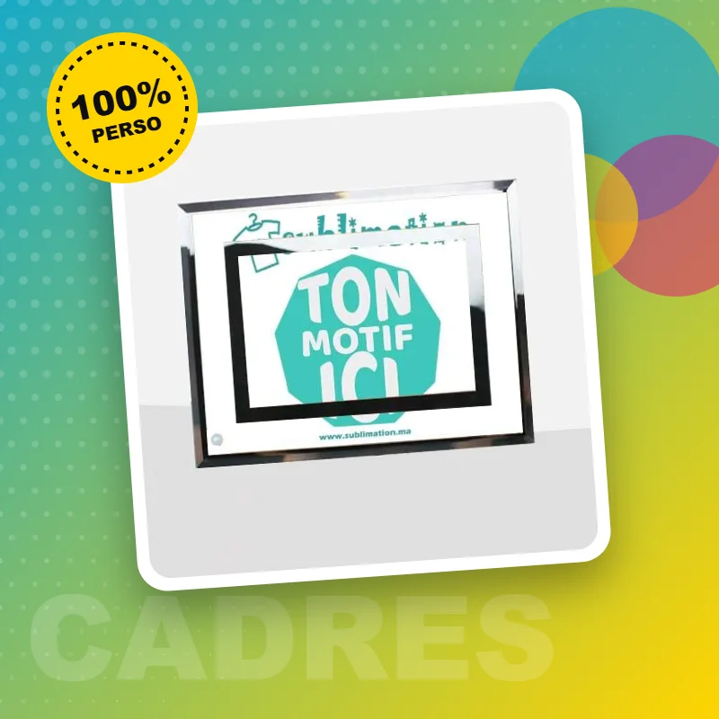 Cadres photo en verre