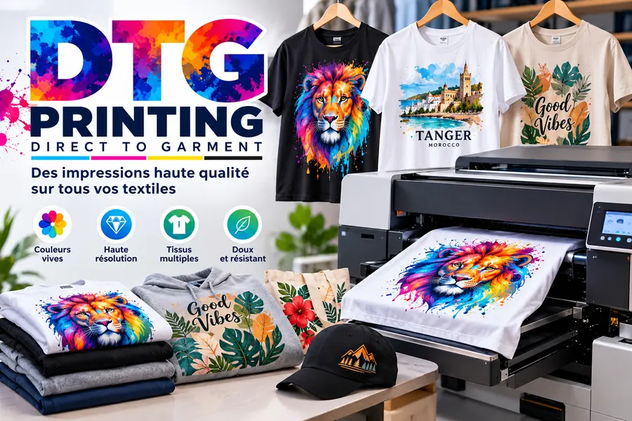 Accueil 31 Impression numérique DTG sur t-shirt